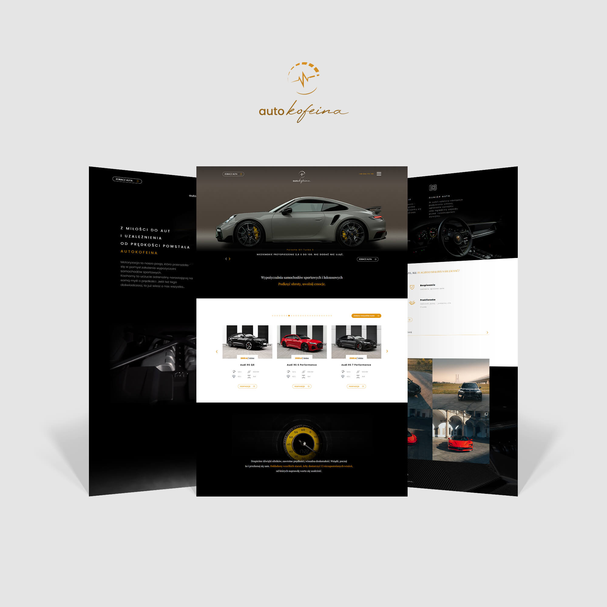 Wypożyczalnia Samochodów Sportowych, Luksusowych i Supersamochodów - Autokofeina